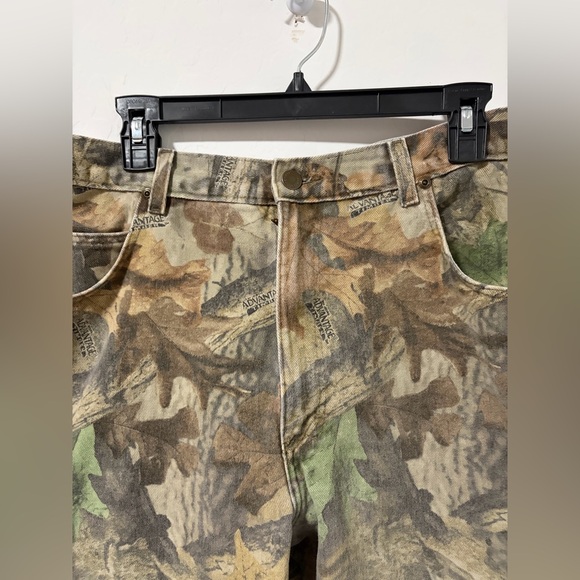 Vintage Wrangler Advantage Camo Double Knee Jeans - Men’s size 38 x 32 - Picture 4 of 9